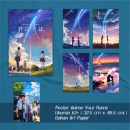 Kimi No Na Wa ANIME POSTER/Wall Decoration