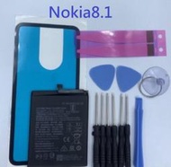 HE363 全新電池 諾基亞 Nokia8.1 Nokia 8.1 X71 TA-1119 內建電池 現貨