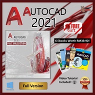 🔥[Seller Install] AutoCAD 2021 [Full Version for Windows] + 6 FREE GIFT Ebook🔥