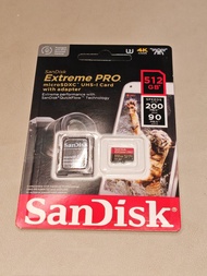 SanDisk Extreme PRO 512GB microSDXC 記憶卡連轉接器
