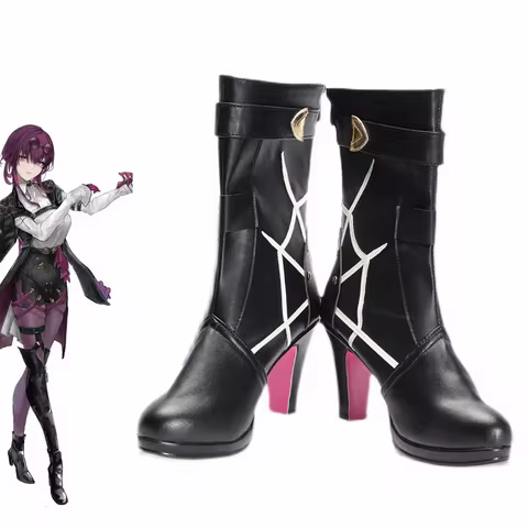 Honkai Star Rail Kafka Cosplay Boots Stellaron Hunters HSR Nihility Cosplay Kafka Shoes Boots