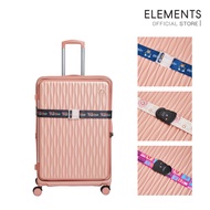 ELEMENTS Tsa Lock Luggage Strap Adjustable Length Can Be Used With All Types Of Luggage. Stamp Patte