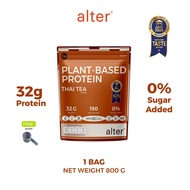Alter SOY Plant-Based Protein Thai Tea รสชาไทยขนาด800กรัม: โปรตีนพืช โปรตีน