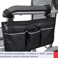 ZHY/NEW🧧Chunya Spinning Wheelchair Armrest Side Buggy Bag Reflective Stripe Multi-Pocket Storage Bag Wheelchair Side Bac