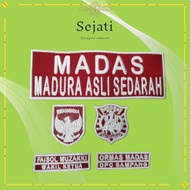 Sejati Collection Uniform - Custom Organization Embossed Name Embroidery Package Bet/ Embroidered Be