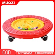 Ltdrao Children Balance Board Labyrinth Balance Board Portable Sensory Balance Board with Wheels and