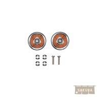 TAMIYA Mini 4WD Special Project 40th Anniversary HG 19mm All-Aluminum Bearing Roller Set 95643 Alumi