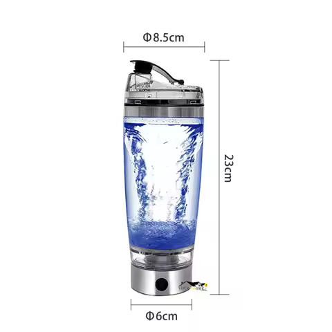 600ml Electric Cocktail Boston Shaker USB Automatic Protein Shaker Portable Movement Mixing Mixer Vo