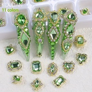 Nail Art Nail Decoration Nail Sticker Rhinestone Crystal Stone Sparkle Diamond Zircon Alloy 20pcs KO