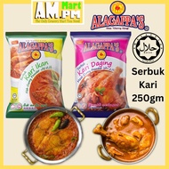 [Alagappa's Raja Curry] Curry Powder Seafood Curry Meat Curry Powder Fish Curry Powder Halal