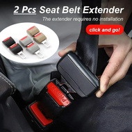 2pcs Car Seat Belt Buckle Clip Extender Extension Accessories Buzzle Alarm Tali Pinggang Kereta