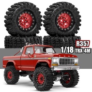 7mm Hex 1.3" Metal Beadlock Wheel Tire for 1/18 1/24 RC Crawler Car TRX4M SCX24 AX24 FCX24 FCX24M As