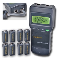 SC8108 Network Cable Tester Meter Cat5 LAN Phone RJ45 Mapper 8 Far End Jack