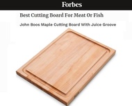 Forbes福佈斯推薦 最強處理肉及魚的砧板 John Boos 楓木砧板 雙面可用 (Epicurean砧板 都只係 Best Eco-Friendly砧板)