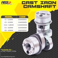 Fasstek Racing Y15ZR LC135 FZ150 Camshaft C1 C2.2 C2 C3 C4 C5 C6 C7 Cam 100% Original