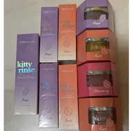 [$45 FLASH SALE] FOXY AFFAIRS KITTY RINSE SCRUB DROPS INTIMATE FEMININE WASH PEACH GRAPE STRAWBERRY