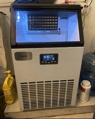 全新#制冰機商用奶茶店全自動方冰塊機器ice machine