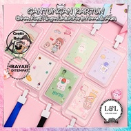 GANTUNGAN Business Card Holder, Name Card Holder, ATM Card Holder, and Access, ID Card Holder, Lanya