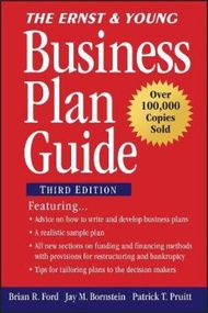 The Ernst & Young Business Plan Guide by Patrick T. Pruitt (UK edition, paperback)