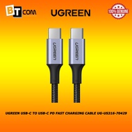 UGREEN USB-C TO USB-C PD FAST CHARGING CABLE UG-US316-70429
