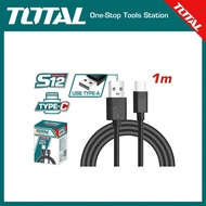 TOTAL USB type-A to type-C cable/USB type-C to type-C cable