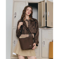 PATH T CHA - (📍ใส่ ipad ได้ทุกรุ่น) กระเป๋าทรงบัคเกต BENI BUCKET COLLECTION กระเป๋าหนังฤดูใบไม้ร่วง