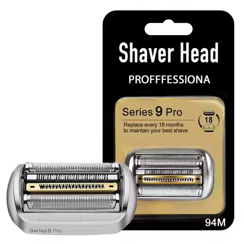 94M Replacement Head Shaving Head for Braun Series 9/9 Pro Men'S Razor 9040s, 9080cc, 9093s, 9095cc 