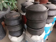 BLACK PALAYOK MADE IN CLAY POTS