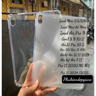 Silicone Case for iPad Gen 11/ 10/ Air 7 M3/ Gen 7, 8, 9, Pro 11 2020, M1, M2, M4, Gen 10, Air 4, 5,