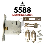 [CLEAR STOCK] ABT Mortise Lock 5588 – Complete Door Lock Kit with 2 Keys