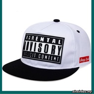 full cap Parental Advisory Explicit Content Embroidery Snapback Youth Hip Hop Tide Card golf cap for