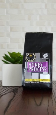 Kopi Bubuk Arabika Honey Process 250 gram/ Kopi Garut Asli / Mahkota Java Coffee
