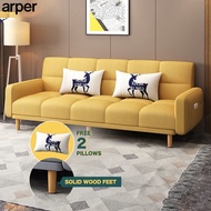 ARPER Sofa Bed Foldable Wooden Lazy Sofa Bed Single Sofa Bed Sofabed Simple 2-seater 3-seater 4-seat