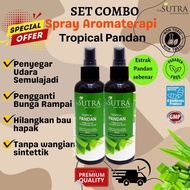 2 For RM 54 Pandan Aromatheraphy Multipurpose| Spray Spray Aromaterapi Bunga Rampai