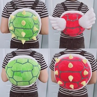 28cm Game School Bag Turtle Shell Anime Koopa Troopa Paratroopa Plush Doll Tortoise Green Bowser Plu