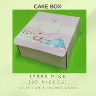 Cake Box 9 x 9 x 5 inches by BADONG & BERTA PB002