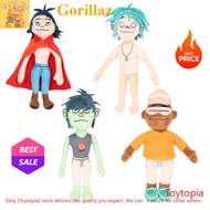 Gorillaz 2D Plush Stuffed Toy Murdoc Niccals Noodle Russel Hobbs Soft Cuddly Collectible Figure Supe