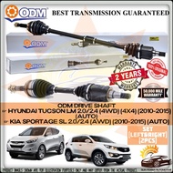 Hyundai Tucson LM Kia Sportage SL 2.0 2.4 4WD AWD 4X4 100% ORIGINAL ODM DRIVE SHAFT ( LEFT & RIGHT )