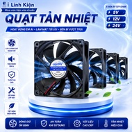 24V 12V 5V radiator fans of all sizes