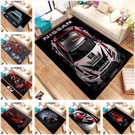 F1 supercar GTR logo 3D printed carpet JDM racing model living room area large area carpet children'