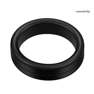 (RO) Cock Ring Prolong Intercourse Time Hygienic Silicone Delay Ejaculation Lock Ring for Male