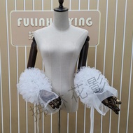 Fu Lin Hua Ying Modern Dance ตาข่ายแขนสําหรับ Waltz Tango Foxtrot Quickstep การแข่งขันเต้นรําชุดอุปก