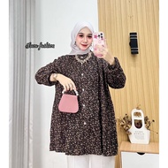 Latest trendy jumbo rayon top blouse JUMBO RAYON BLOUSE/