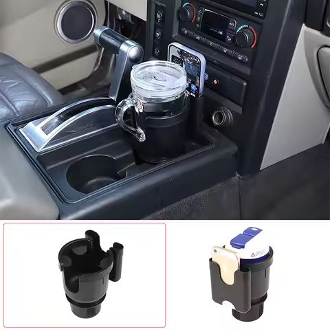 For Hummer H2 Car cup holder expandeCar cup holder expander 2-in-1 multi-functional car water cup ho
