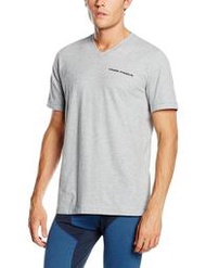 Under Armour【S】 V領 灰 短袖T恤 排汗衣 涼感衣 吸濕排汗 抗菌 快乾 美國購入 保證原廠