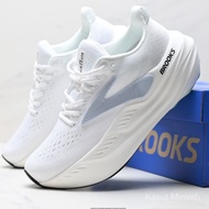 [Brooks] Brooks Glycerin Max Super Glycerin ThickSoled Marathon Cushioning Running Shoes Putih JFZS 