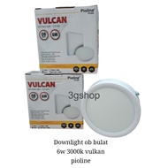 DOWN LIGHT LED OB 6W 3.5" 3000K, 6W 3.5" 6500K, 12W 5" 6500K, 18W 5" 6500K VULCAN PIOLINE