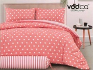 vodca   ชุดผ้าปูที่นอน+ผ้านวม 7 ชุด เกรดพรีเมี่ยม ครบชุด 6 ชิ้น ผ้านวม 7 ฟุต ผ้าปูสูง 10-12 นิ้ว
