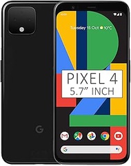 Google Pixel 4 G020M 128GB 5.7 inch Android (GSM Only, No CDMA) Factory Unlocked 4G/LTE Smartphone - International Version (Just Black)