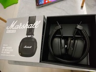 Marshall headphones major 4 , 藍芽耳機，9成新